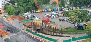 道路改道鋼構台